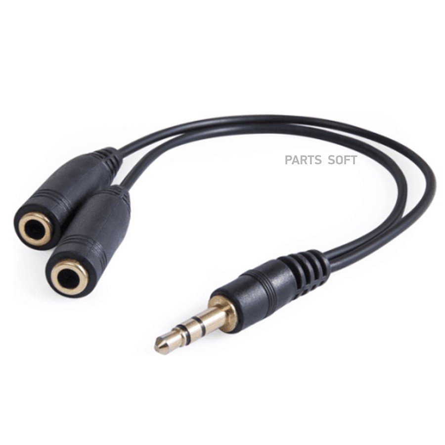 Кабель для аудио "AVS" (с разъмом 3,5 Jack 0.2 м, разветвитель, AU-622) - AVS None None